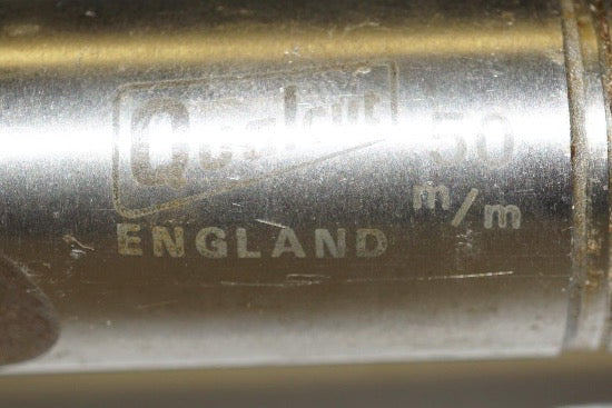 1 New Qualcut UK Made 50mm Dia 2 Flute HSS No4500 1" Screwed Shank END MILL