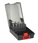 Wurth Germany METRIC 6PC Countersink Set 6.3-20.5mm  BLUE RING HSS 90° DIN 335 C ZEBRA Premium - Cardon Tools