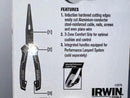 NEW Old Stock Irwin Vise-Grip GERMAN Made 1950507 8″ Needle Nose Pliers Cuts PIANO wire ! - Cardon Tools