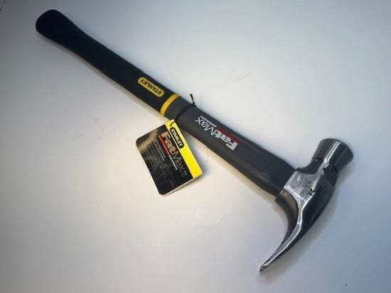 Stanley FatMax 22oz Framing Hammer with Check Face Graphite Handle and Rip Claw