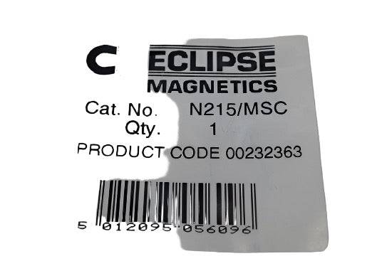 10 Eclipse Magnetics 7/8" x 1" Cylinder Ferrite Magnet. N215