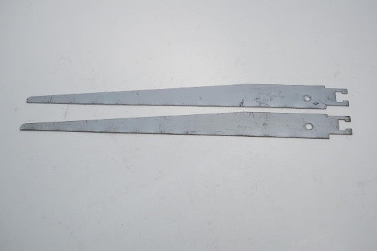 2 NOS Stanley 12" Compass Keyhole Saw Metal Cutting Blades for Turret Head Saw
