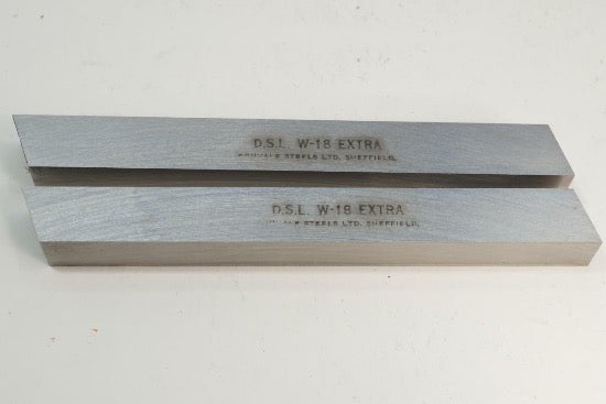2 New DSL W18 Extra 18% Tungsten-Vanadium HSS Square Lathe Tool Bit 5/8" x 6". 