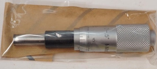 1 New Mitutoyo 0-.5" Range .001" Grad Carbide Tipped Micrometer Head 149-148 