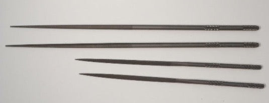 NEW 4pc Vallorbe-Grobet Swiss Made Jewellers File Set Round Triangle. Cut