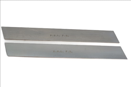 2 New DSL UK Made F5 Hss Lathe Cut Off Blade Tool Bit 7/8" x 1/8" x 7"     