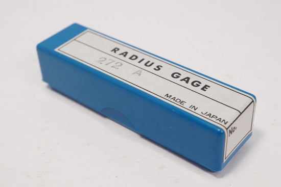 NEW Fujikogu FUJI Tools 272A Radius Gauge 1/32"-17/64". Made in Japan - Cardon Tools