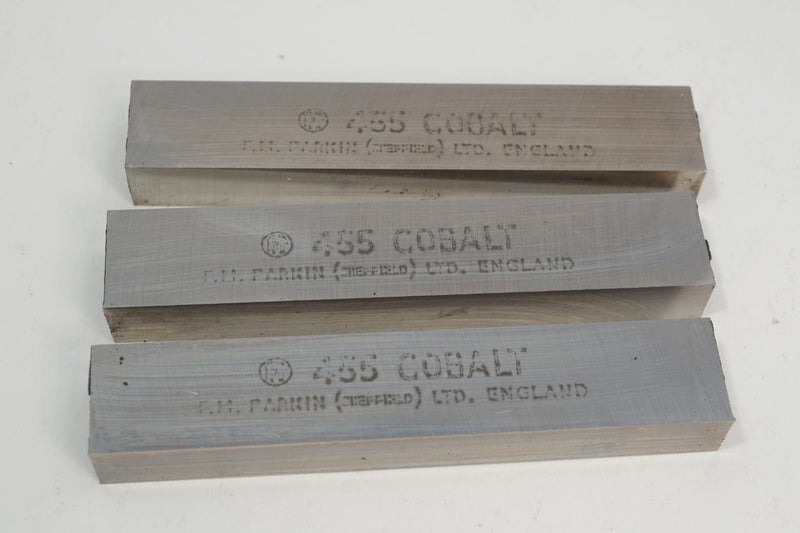 3 New FM Parkin Uk Made 455 Cobalt Grade HSS Lathe Tool Bit 3/4" x 1/2" x 4"