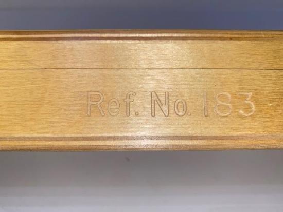 Excellent Vintage Solid Brass 18" Rolling Rule Ruler from Military Naval School