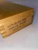 Excellent Vintage Solid Brass 18" Rolling Rule Ruler from Military Naval School - Cardon Tools