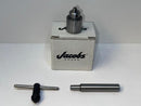 No. 0 JACOBS 0-5/32" Cap. Precision Miniature Drill Chuck 3/8" Shank + Key - Cardon Tools