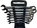 Stanley 7pc Metric DuraMax Drive reversible Combination Ratcheting Wrench Set 8,10,12,13,14,17,19mm - Cardon Tools