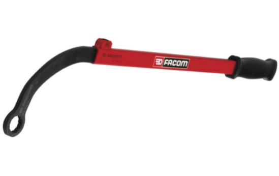 New FACOM Belt-tensioner nut wrenches, 5 pc set, 13 - 19 mm Wrenches + Handle - Cardon Tools