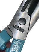 Record Gilbow HD 8" Hollow Ground Curved Blade SHEARS  Sheet Metal Tin Snips G245/8 - Cardon Tools