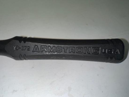 New Old Stock ARMSTRONG USA 1/2"  Drive MAXX 10-1/2" Ratchet 20 -972 Pear Head  BLACK