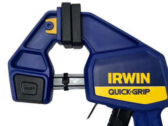 Pair Irwin QUICK-GRIP 12" Trigger BAR CLAMP / SPREADER 300LBS Clamping Force - Cardon Tools