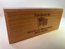 Pride Abrasives USA Made CERAMIC 8000x Water Stone with CHERRY Wood  Box - Cardon Tools