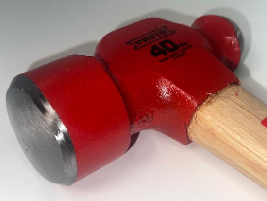 New PROTO J1340PD 40oz Ball Pein Hammer with 15-3/4" Hickory Handle - Cardon Tools