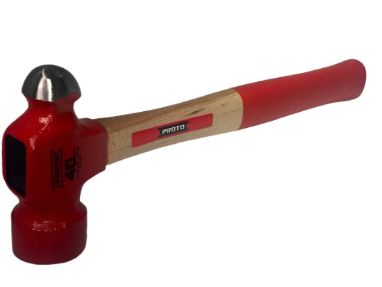 New PROTO J1340PD 40oz Ball Pein Hammer with 15-3/4" Hickory Handle - Cardon Tools