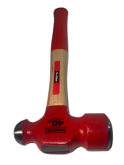 New PROTO J1340PD 40oz Ball Pein Hammer with 15-3/4" Hickory Handle - Cardon Tools