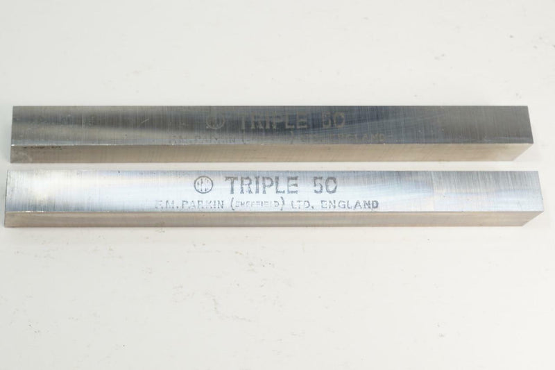 2 New FMP FM Parkin UK Triple 5C 5% Cobalt Steel Lathe Tool Bit Cutter 1/2" x 6"
