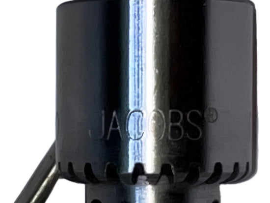 New No. 0 Jacobs 0-5/32" Cap. Drill Chuck with AF-22 Accu-Feed Drill Adapter - Cardon Tools