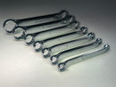 Facom 7pc Set 10° Offset Stubby THIN WALL  Box End SAE Wrench Set 1/4-13/16" - Cardon Tools
