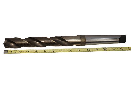 NEW American Twist Drill USA Made 1-19/64" COBALT  4mt Taper Shank Drill Bit