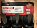 New Old Stock Craftsman USA 3pc Curved Pry Bar with Steel STRIKE Cap 12", 17" & 25" - Cardon Tools