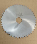 Newmans UK Made  6" x 1/16" x 1" Hss Slitting Saw. 44 Teeth. - Cardon Tools
