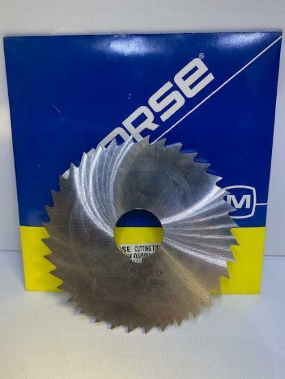 New MORSE UK Made Hss Slitting Saw Milling Cutter 4" x 9/64" x 1" - Cardon Tools