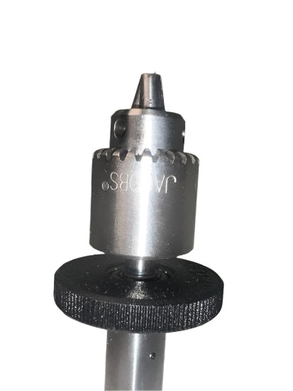 New No. 0 Jacobs 0-5/32" Cap. Drill Chuck with AF-22 Accu-Feed Drill Adapter - Cardon Tools