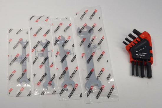 New FACOM France 4pc Open End METRIC  Wrench Set and 9pc  Hex Key Set. Metric. *Fixed* - Cardon Tools