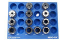 Rego Fix ER 40-DM 12 Pc Metallic Sealed Collet Set. 6-26mm. Swiss Made - Cardon Tools