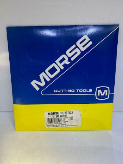 New MORSE UK Made Hss Slitting Saw Milling Cutter 4" x 9/64" x 1" - Cardon Tools