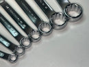 Facom 7pc Set 10° Offset Stubby THIN WALL  Box End SAE Wrench Set 1/4-13/16" - Cardon Tools