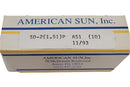 10 American Sun 1/4" Square Carbide Inserts. SD-2(1.51)P. USA sd-21.51p - Cardon Tools