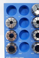 Rego Fix ER 40-DM 12 Pc Metallic Sealed Collet Set. 6-26mm. Swiss Made - Cardon Tools