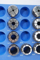 Rego Fix ER 40-DM 12 Pc Metallic Sealed Collet Set. 6-26mm. Swiss Made - Cardon Tools