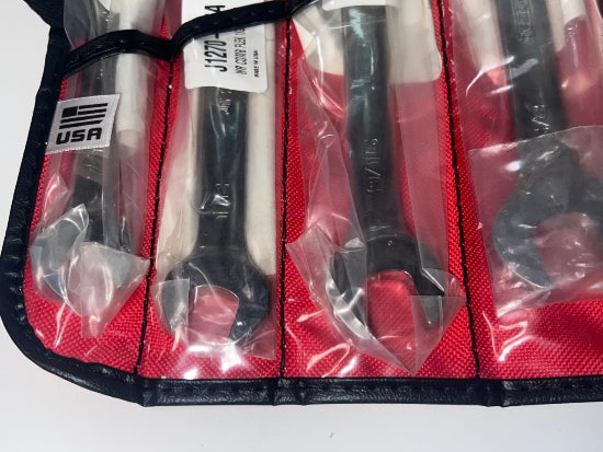 New PROTO 4 Piece Flex-Head Wrench Set - 12 Point 7/16" , 1/2", 9/16", 5/8" - Cardon Tools