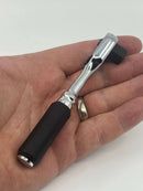 TINY Koken made in Japan 1/4" Body 3/8" Dr  Z-SERIES Quick RELEASE Ratchet 72 Teeth  LENGTH 114mm 2725ZB-3/8