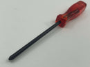 New Old Stock FACOM made in FRANCE 3pc Screwdriver Set  Pozidriv -Orange  ISORYL Handles