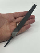 New Old Stock 1980s Nicholson made in Canada 6" Flat Aluminum File Type A ( Coarse) - Cardon Tools