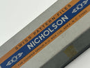 New Old Stock  Nicholson XF Line made in USA 6" Swiss Pattern Half Round File 0 Cut 36521 - Cardon Tools