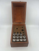 Excellent Hard-To-Find Hardinge USA Made 11 pc Set 2VB Collets 3/32" - 1/2" Range - Cardon Tools