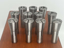 Excellent Hard-To-Find Hardinge USA Made 11 pc Set 2VB Collets 3/32" - 1/2" Range - Cardon Tools