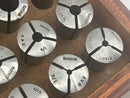 Excellent Hard-To-Find Hardinge USA Made 11 pc Set 2VB Collets 3/32" - 1/2" Range - Cardon Tools