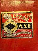 New Old Stock 1960s WALTERS Axe Co. Hull Que. Fire Fighters 6lb AXE - Cardon Tools