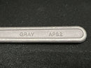 New Old Stock GRAY TOOLS 3/4" - 2" Range Adjustable Head 1/8" Pin Spanner Wrench - Cardon Tools