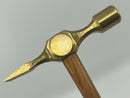 New Old Stock 2023 Lie Nielsen USA made Brass Cross Peen Hammer - Cardon Tools